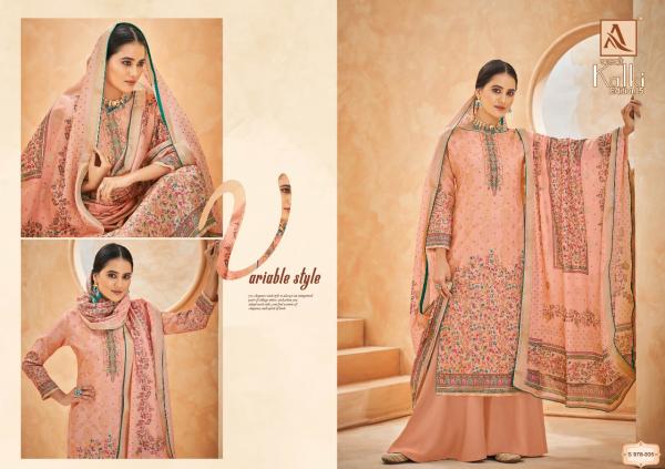 Alok Kalki Edition 5 Jaquard Regular Wear Dress Material Collection